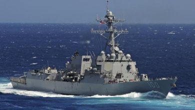 Several corona injuries were found on board an American destroyer