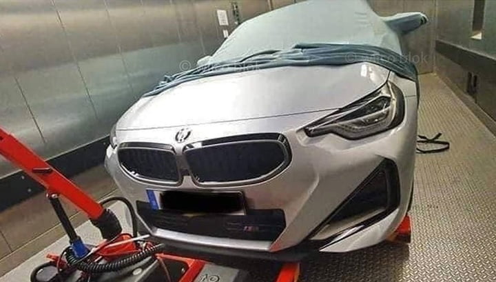This is what the new BMW Series coupe looks like weird