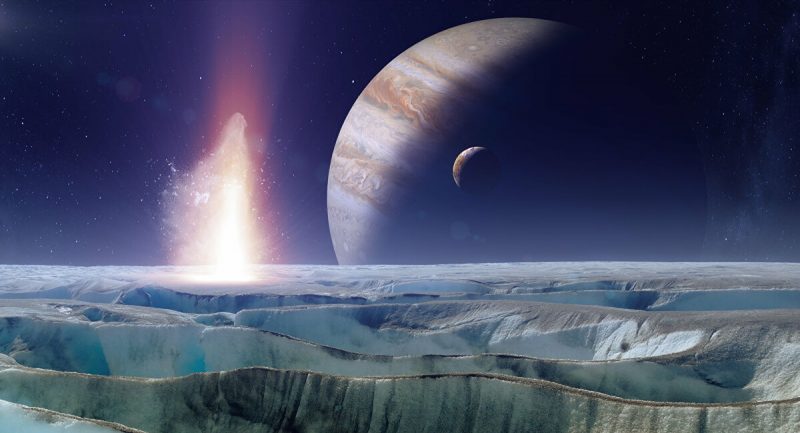 Under the ice of Jupiter’s satellite there may be a higher life form