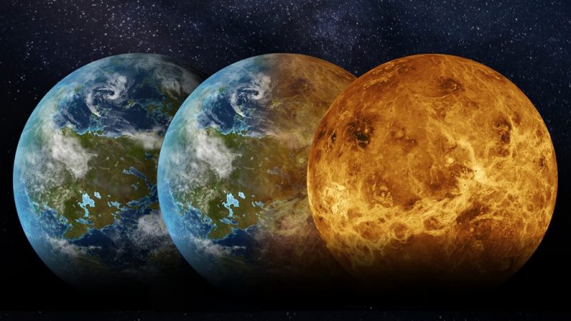 Billions of years ago Venus was like Earth and could even be inhabited
