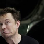 Elon Musk sent Tesla shares in the fall in one tweet