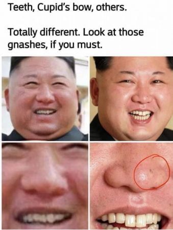 Kim Jong un has a double