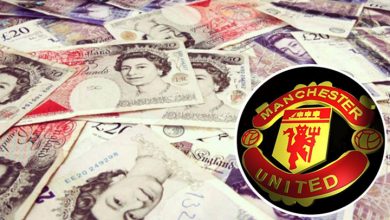 Manchester United football club debts up one third