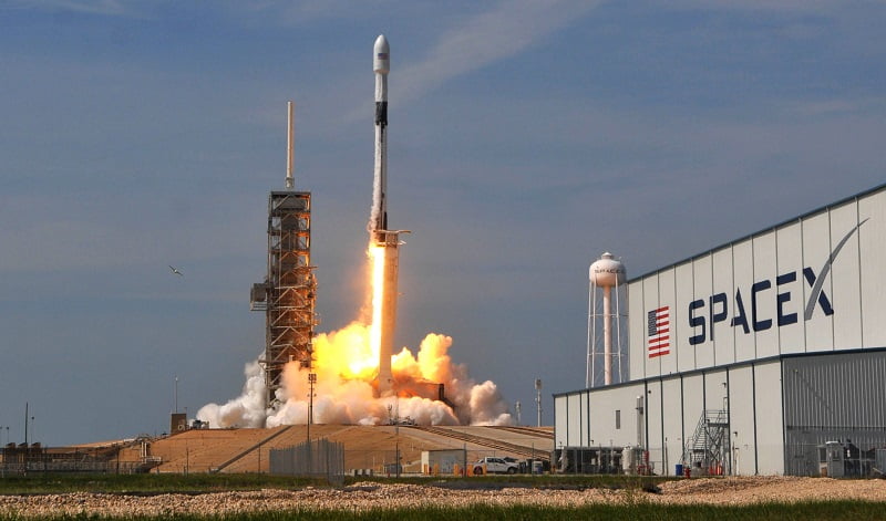 Space X in history the first private company to launch two NASA astronauts into space