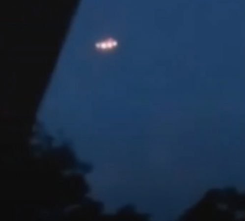 UFO observed in the area of ​​the city of Minas Gerais Brazil