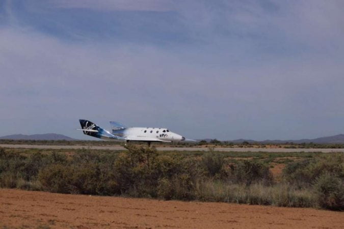 Virgin Galactic completes first flight to New Mexico