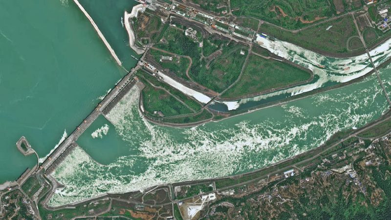 The largest dam in the world located in China can break through at any time