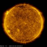 The largest outbreak in a few years occurred on the sun
