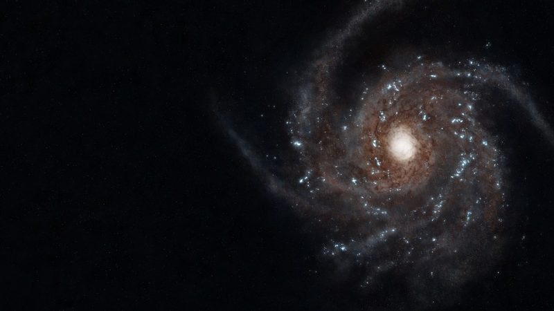 Beyond the Milky Way discovered a wall of a billion light years