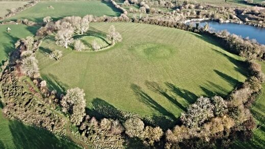 Iron Age megalithic structures discovered at Fort Navan Ireland