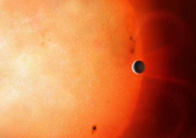 Naked Neptune sized planet core discovered