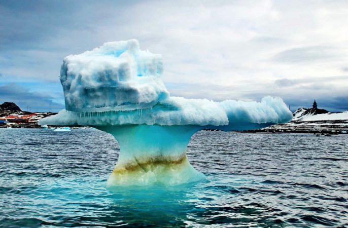 Not all icebergs are white 5