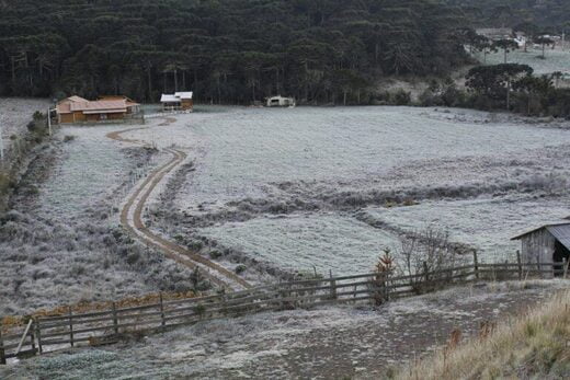 Record cold set in southern Brazil