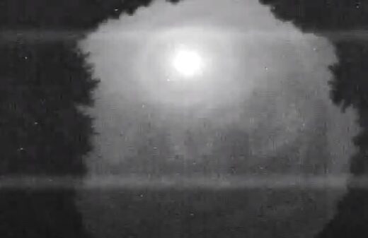 Three American states observed a meteorite fall