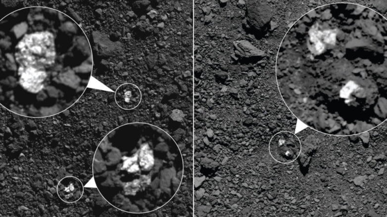 Strange boulders spotted on an asteroid dangerous to Earth
