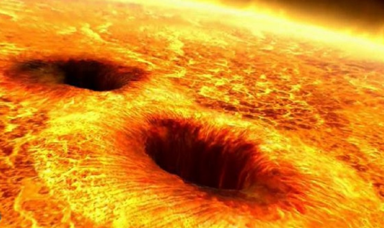 The sun is covered with black spots scientists talked about the danger
