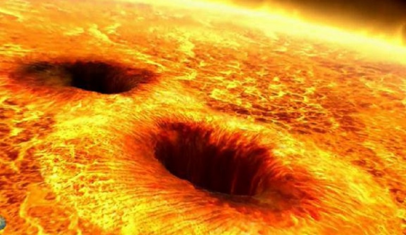 The sun is covered with black spots scientists talked about the danger