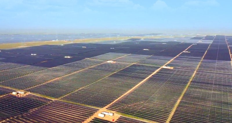 Chinas largest solar power plant launched