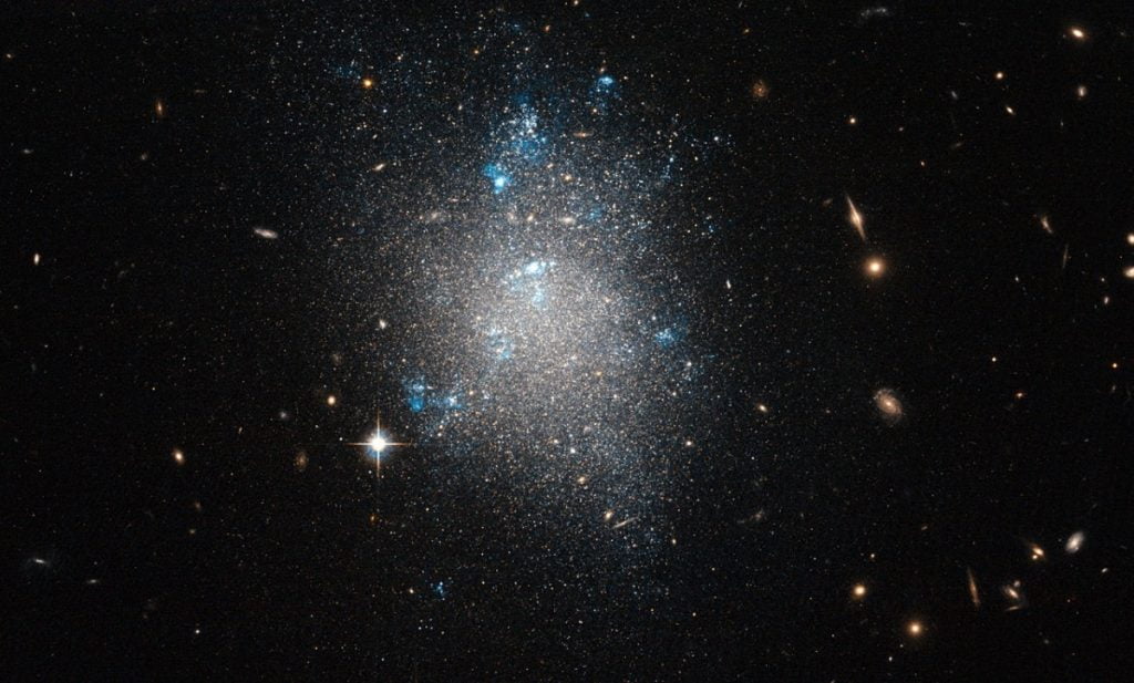 The mystery of the galaxy which is almost one hundred percent dark matter unraveled