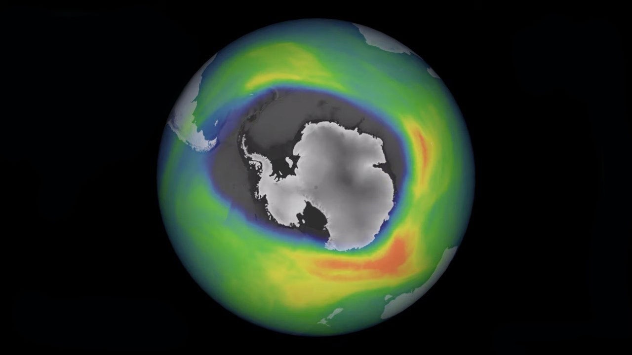 The ozone hole over Antarctica has become much deeper and wider in 2020