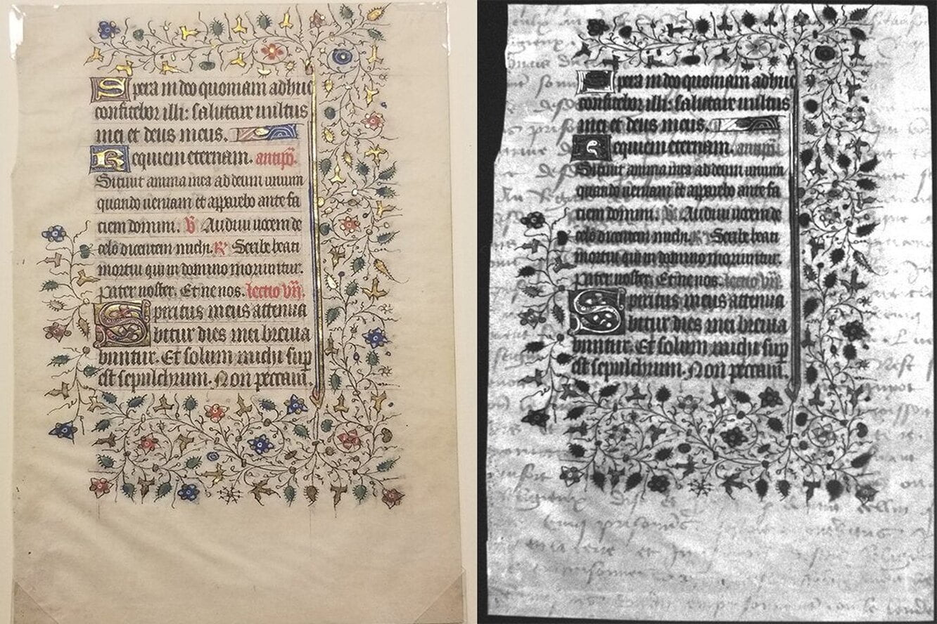Hidden message found in 15th century manuscript