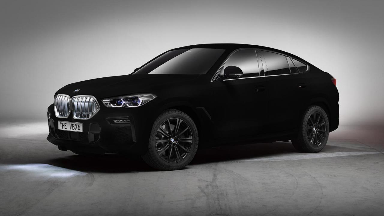 How BMW painted the car in the blackest known substance