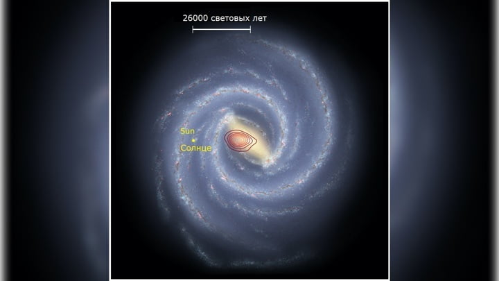 Remnants of a dead galaxy discovered in the center of the Milky Way