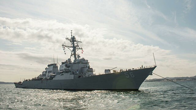 Russia reacted to border violation by US destroyer