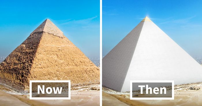 Where is the golden top of the Great Pyramid 2