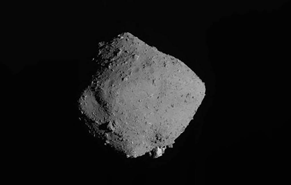 what happened after the explosion on the asteroid Ryugu