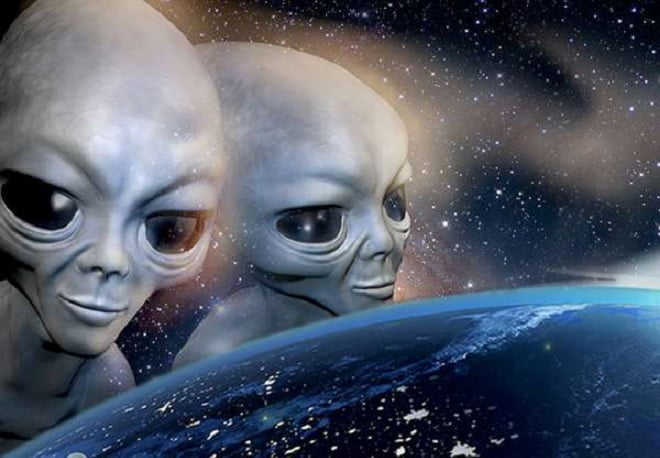 Scientist aliens are already on Earth but not yet revealing themselves