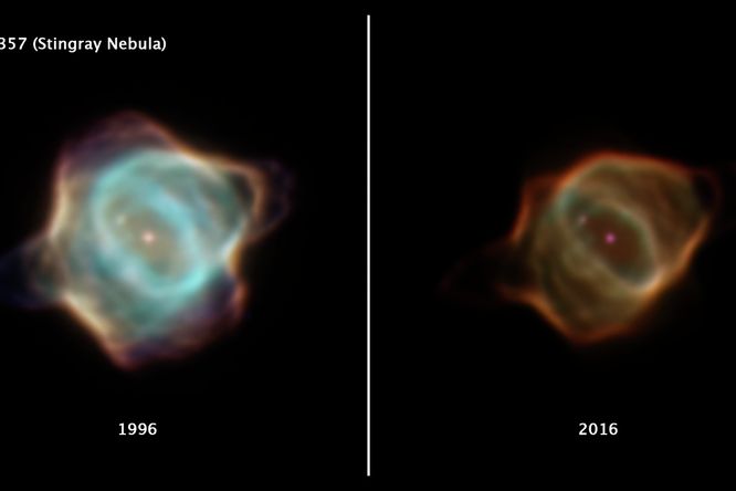 The Stingray Nebula mysteriously disappears from the night sky