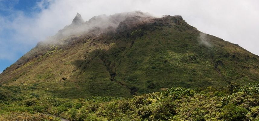 A dormant volcano in the Caribbean has just come back to life