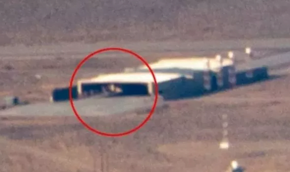 Area 51 hangars