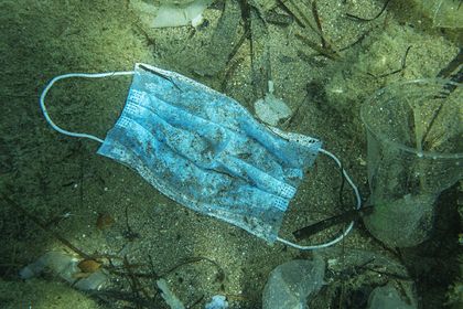 One and a half billion discarded masks ended up in the worlds oceans