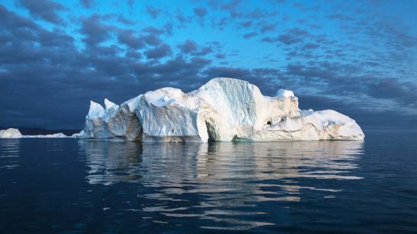 The earth is threatened by a new ice age