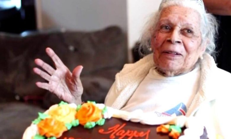105 year old woman who survived two pandemics and defeated COVID 19 reveals her secret of health