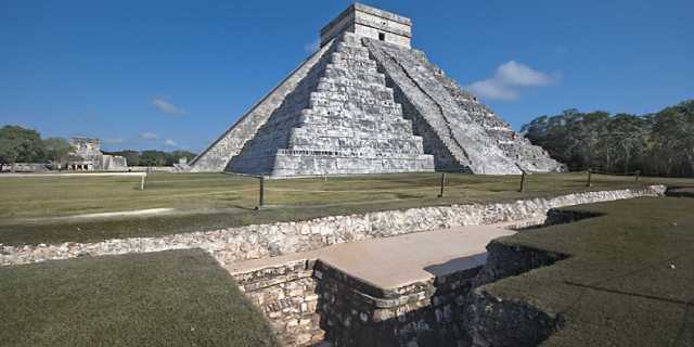 Who built the ancient pyramids of Mesoamerica