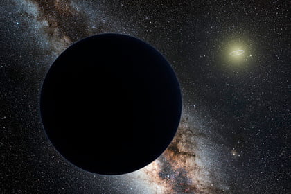 Changed ideas about the mysterious ninth planet of the solar system