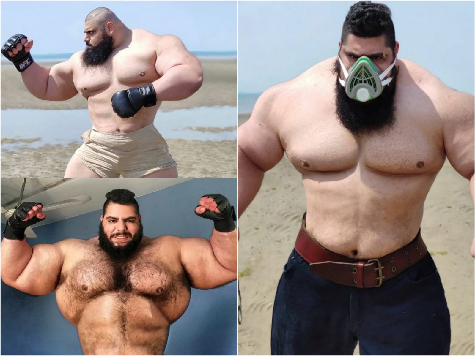 Is the Iranian Hulk a tough guy or a fairground figure 1