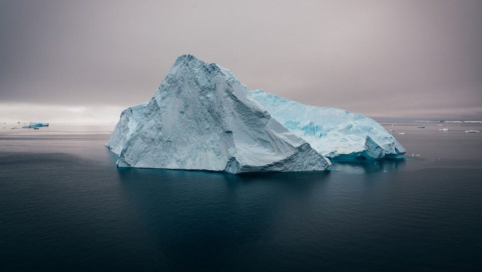 Melting glaciers in Greenland emit large amounts of mercury 2