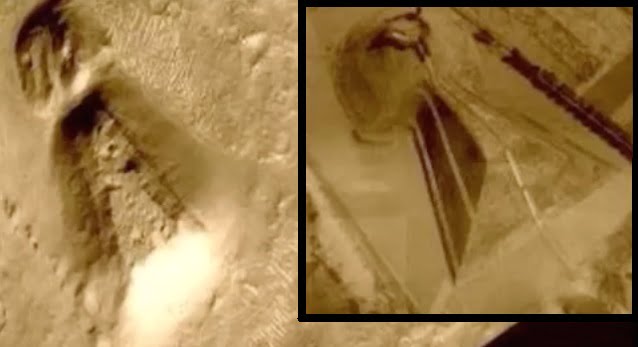 massive structure similar to an ancient Japanese tomb discovered on Mars 1