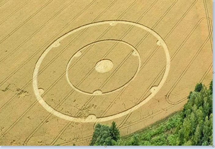 In Germany a drawing was discovered on the field 1