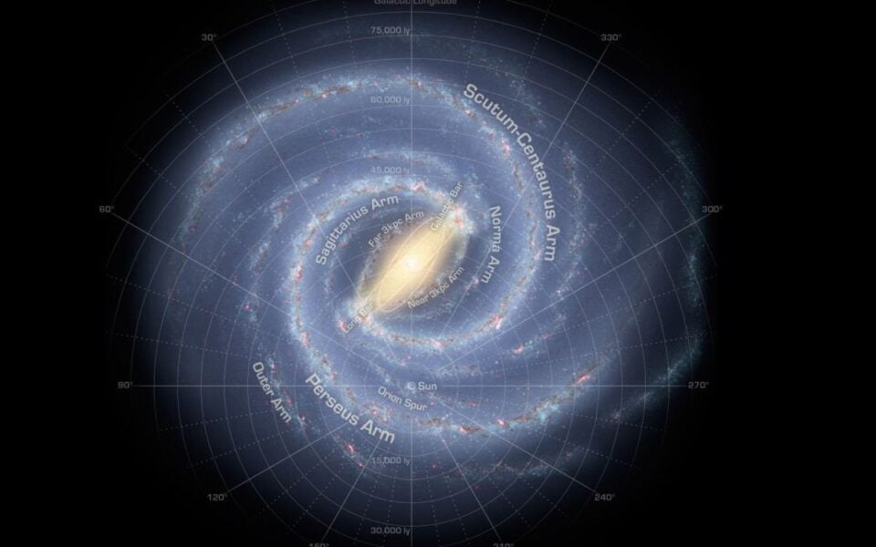 Mysterious object in space could be the new arm of the Milky Way