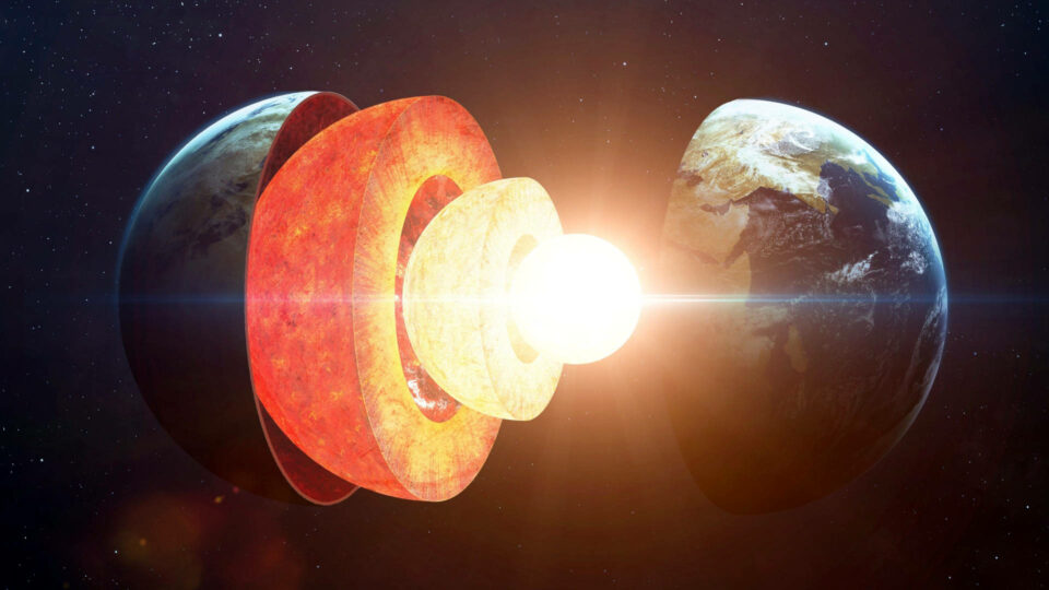 The inner core of the Earth grows faster on one side than on the other