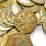 In France builders found a cache of gold coins