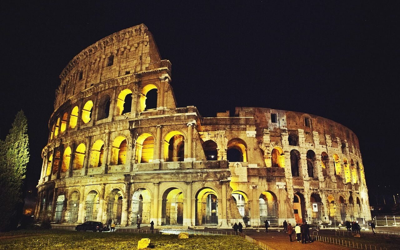 Colosseum the main arena of gladiatorial battles of the era of ancient Rome 1