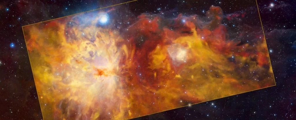 Flame Nebula blazes like a cosmic fire in stunning new image 1