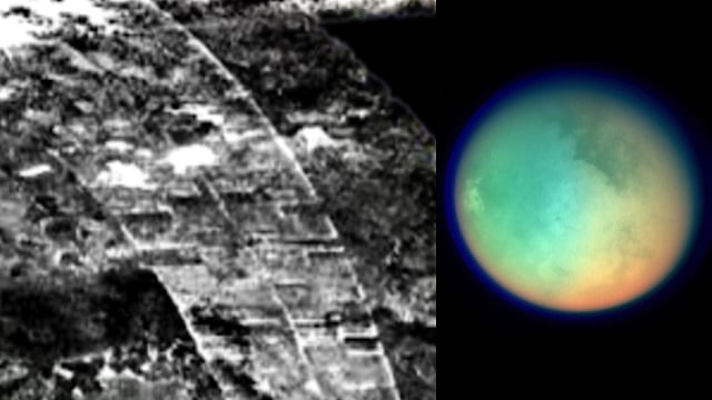 Huge alien labyrinth found on Saturns moon 1