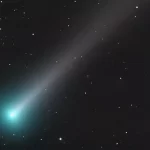 Leonards comet today exactly one year after its discovery comes as close as possible to the Sun